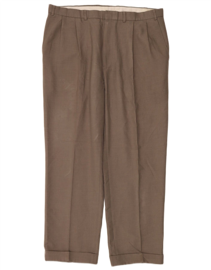 Marks & Spencer Herre St. Michael Pegged Casual Bukser W38 L29 Brun