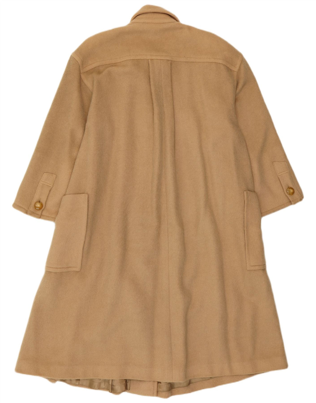 Gianfranco Ferre Dame Oversized Overfrakke IT 40 Small Beige