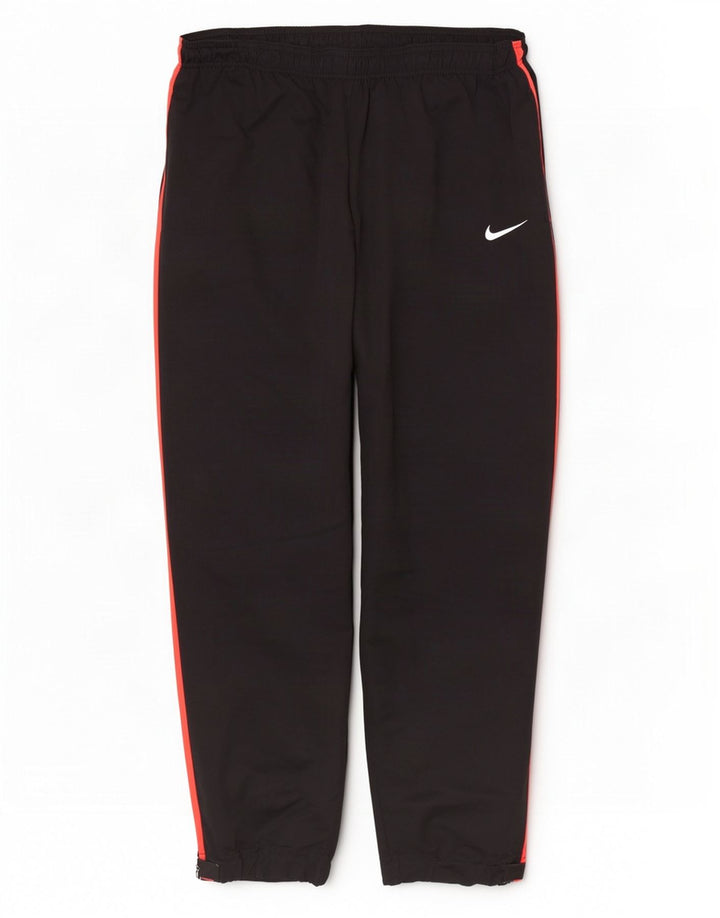 Nike Herre grafiske vindjakkebukser UK 44/46 XL sort polyester
