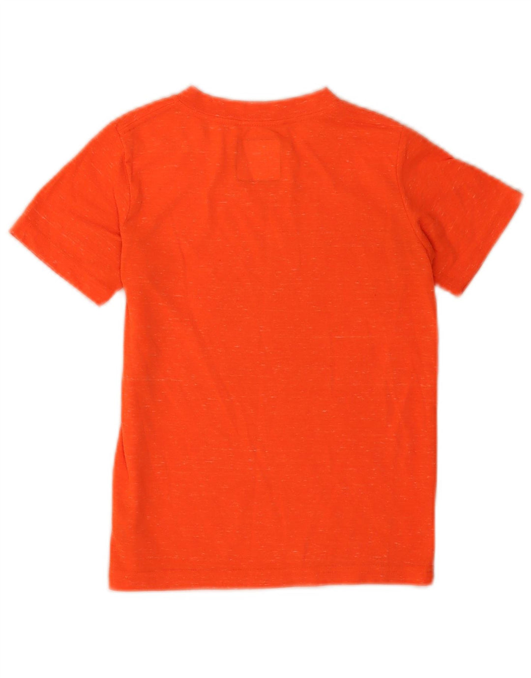 Hurley Boys T-Shirt Top 6-7 år Large Orange Flecked Polyester