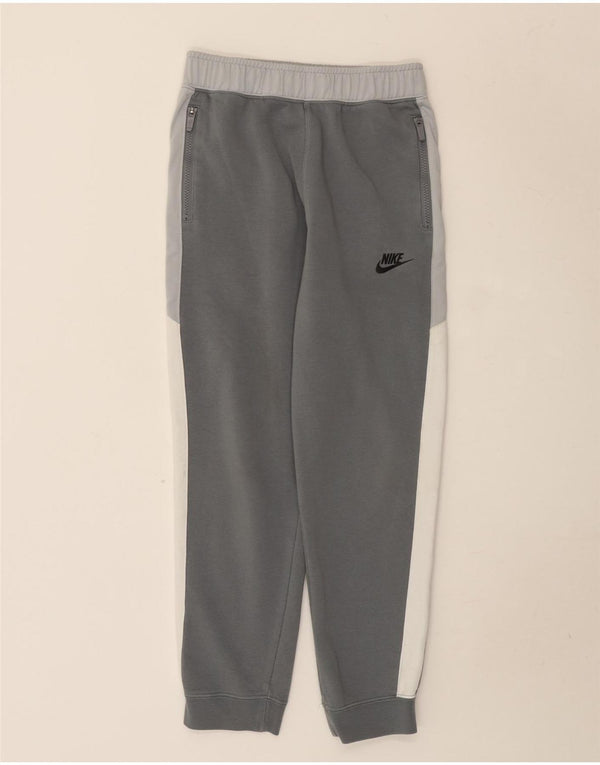 Nike Drenge Træningsdragt Bukser Joggers 12-13 år Large Grå Sports