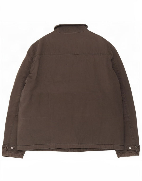 Napapijri Herre Geographic Bomber Jacket UK 44 2XL Grå Bomuld