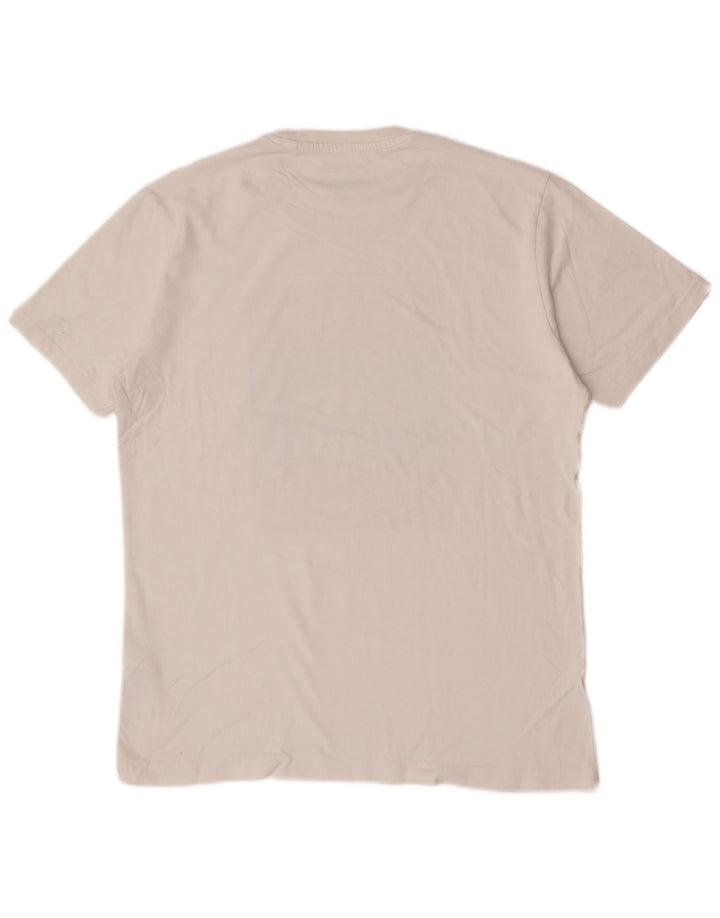 Penguin Herre Grafisk T-Shirt Top Stor Hvid Bomuld