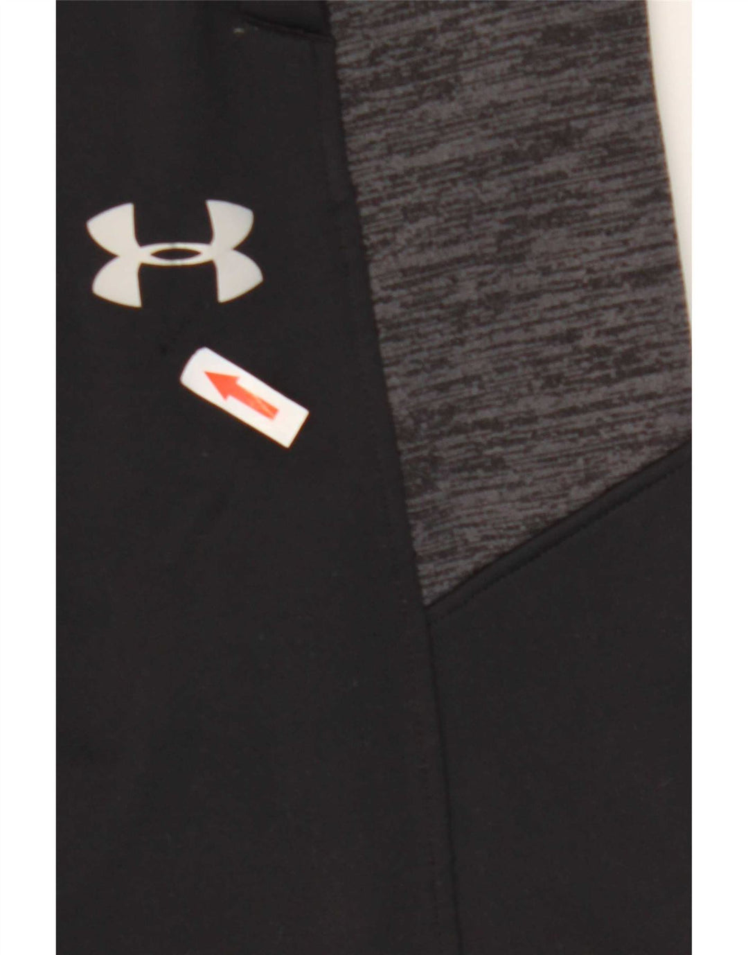 Under Armour Herre Cold Gear Sports Shorts Små sorte Flecked Polyester
