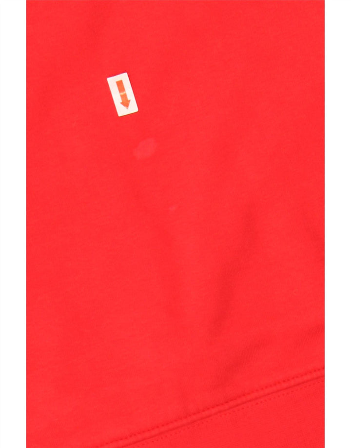 Champion Herre grafisk hættetrøje Jumper Large Rød