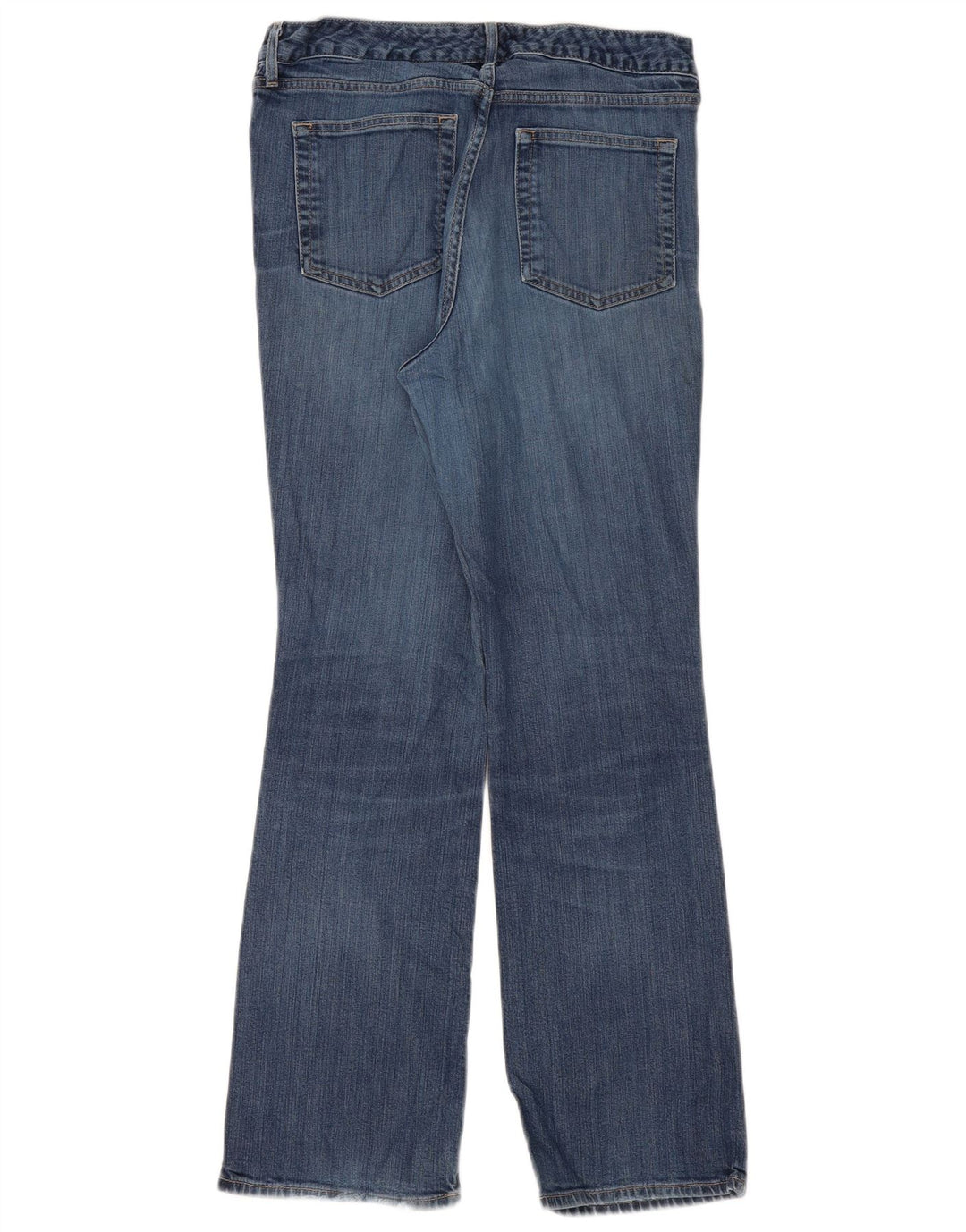 Eddie Bauer Dame Classic Bootcut Jeans EU 12 Large W32 L31 Blue Cotton