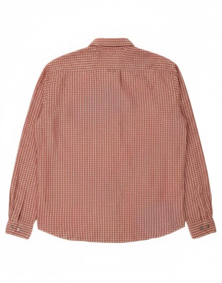 SALEWA Fleeceskjorte til mænd XL Rødternet polyester