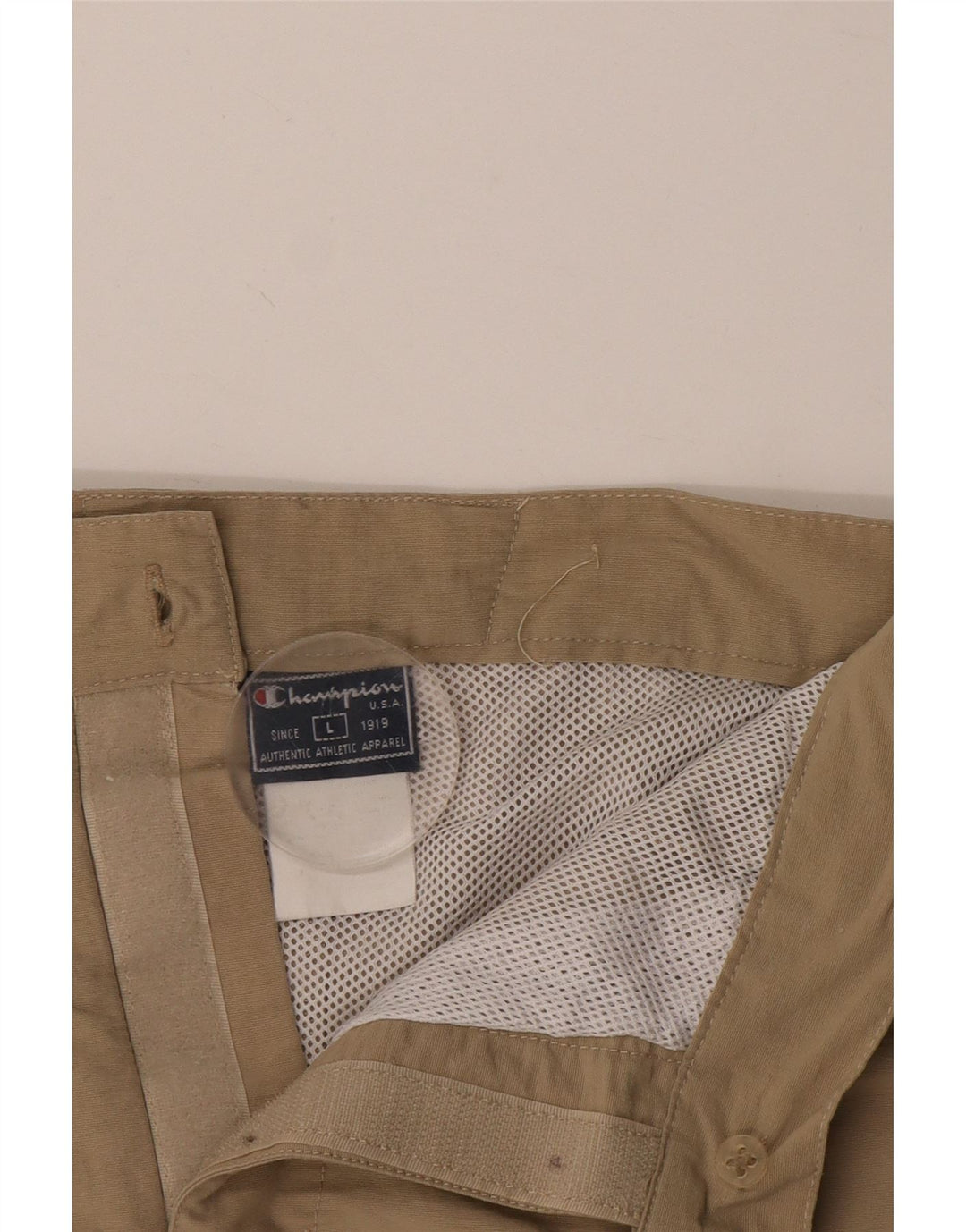 Champion Herre svømmeshorts store beige stribede