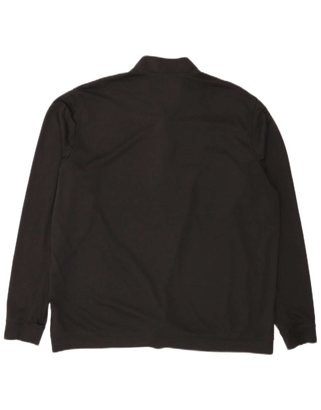 Adidas Sweatshirt med lynlås til mænd 2XL sort polyester