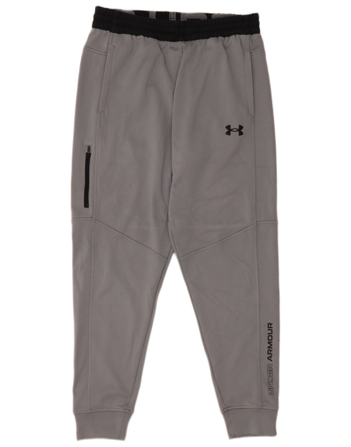 Under Armour Herre grafisk træningsdragt Bukser Joggers Large Grå Colourblock