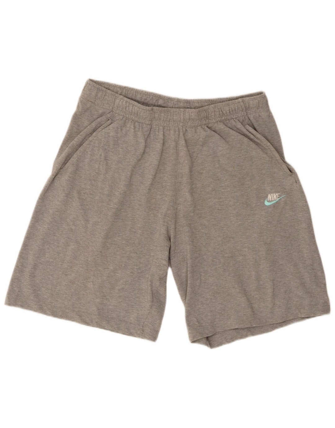 Nike sportsshorts til mænd, store grå flækkede bomuld