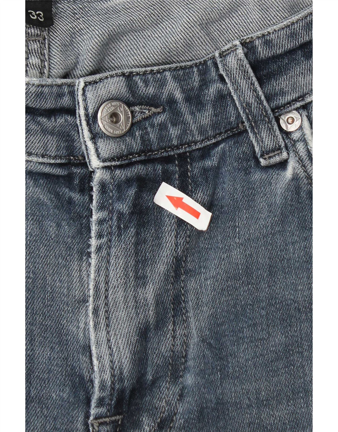 Roy Rogers Straight Jeans til mænd W33 L31 blå bomuld