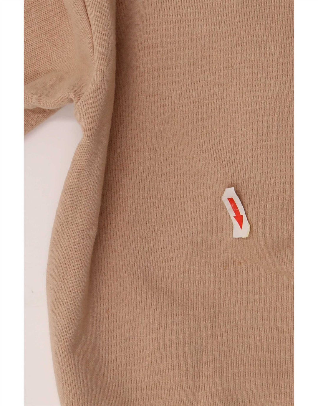 Zara Dame 1/2 ærme Skift Kjole UK 8 Small Beige