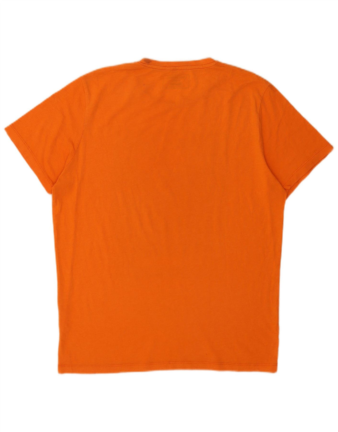 Jack & Jones Herre Regular Fit Grafisk T-Shirt Top Stor Orange
