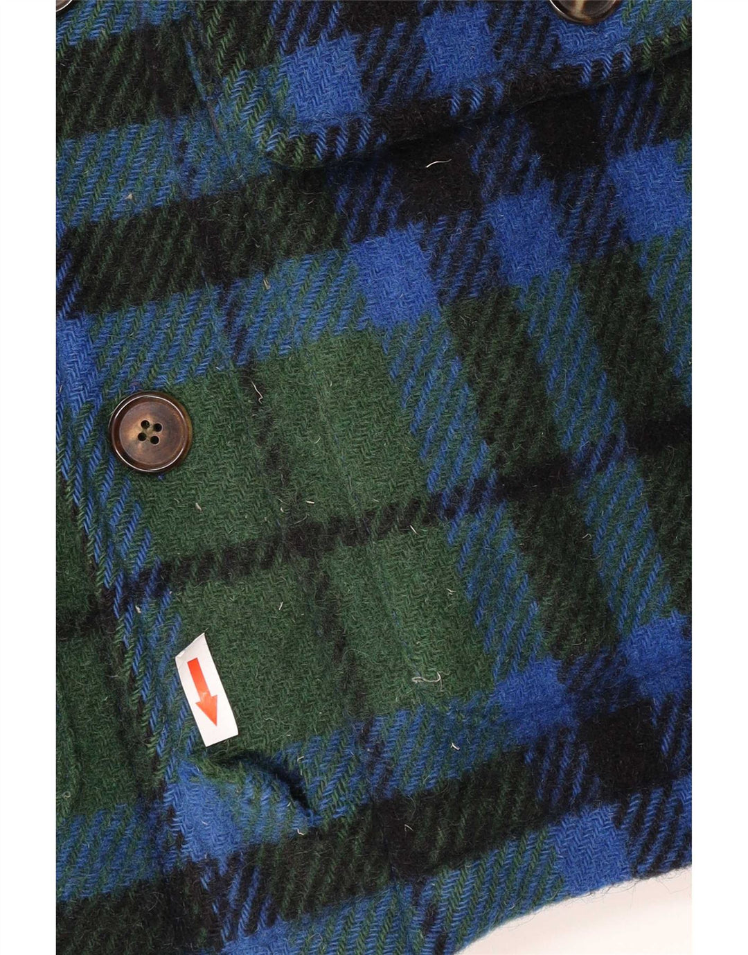 Les Copains Herre Utility Jacket IT 52 XL Grøn Plaid