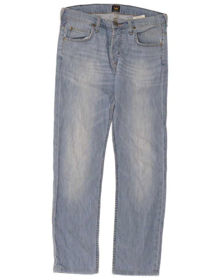 Lee Dame Slim Jeans W31 L34 Blå Bomuld