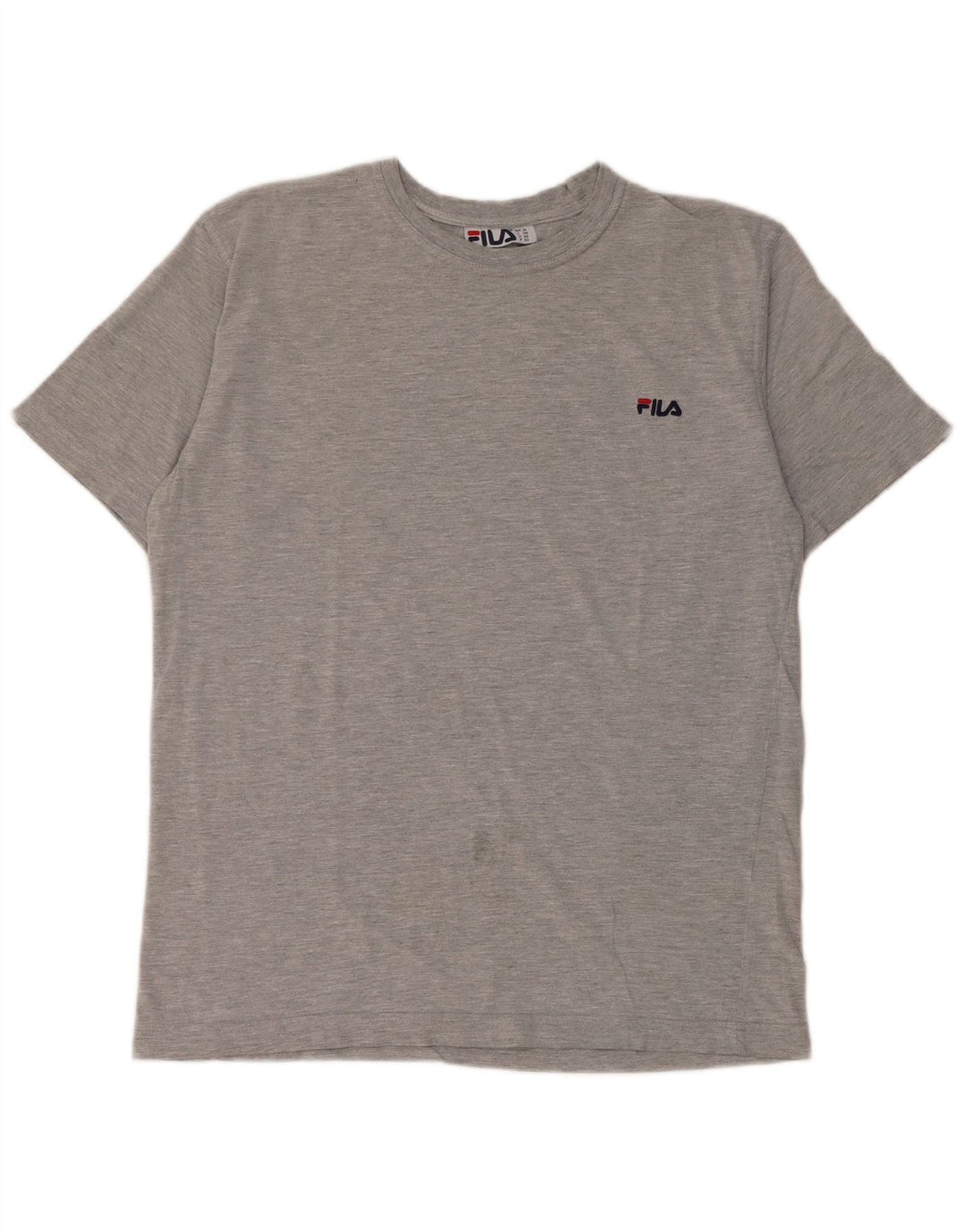 Fila Herre T-Shirt Top IT 50 Medium Grå Bomuld