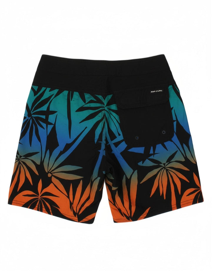 RIP CURL Boys Swimming Shorts 11-12 Years  Multicoloured Floral Polyester