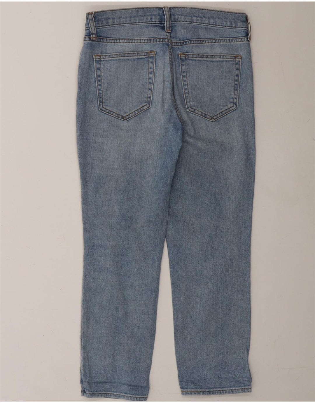 GAP Womens Slim Cropped Jeans W26 L25 Blue Cotton Vintage Gap and Second-Hand Gap from Messina Hembry 
