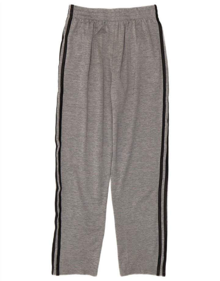 ADIDAS Træningsdragtsbukser til drenge 14-15 år Grå Flecked Polyester