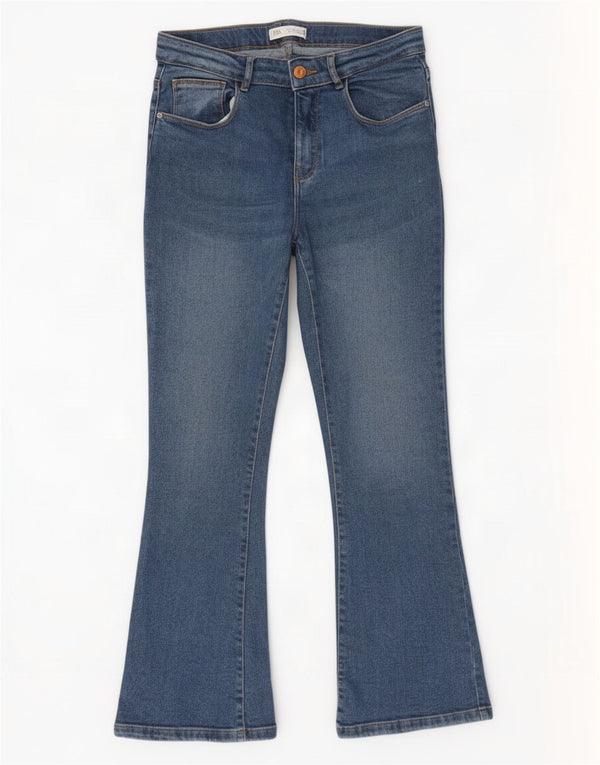 Zara Girls Bootcut Jeans 13-14 År B28 L25 Blå Bomuld