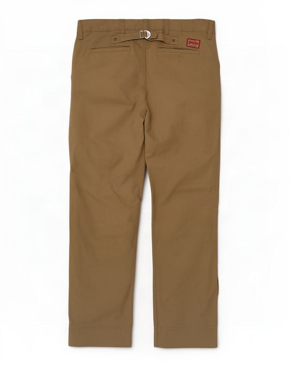 Superdry Lige Chinobukser til mænd W34 L32 Beige