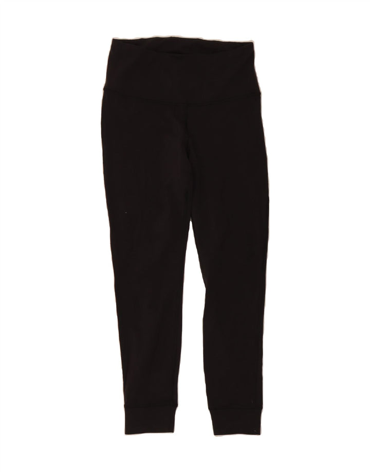 REEBOK Womens Tracksuit Trousers Joggers UK 12/14 Medium  Black Vintage Reebok and Second-Hand Reebok from Messina Hembry 