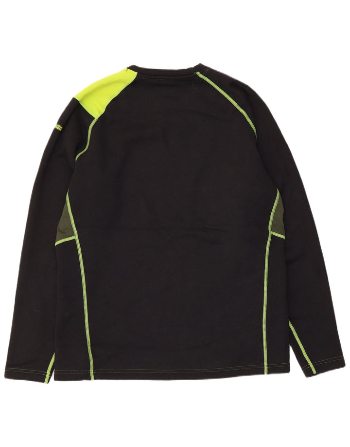 Under Armour Herre Fitted Sweatshirt Jumper XL Sort Colourblock Polyester