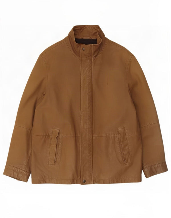 Timberland Herre Læderjakke UK 36 Lille Brun