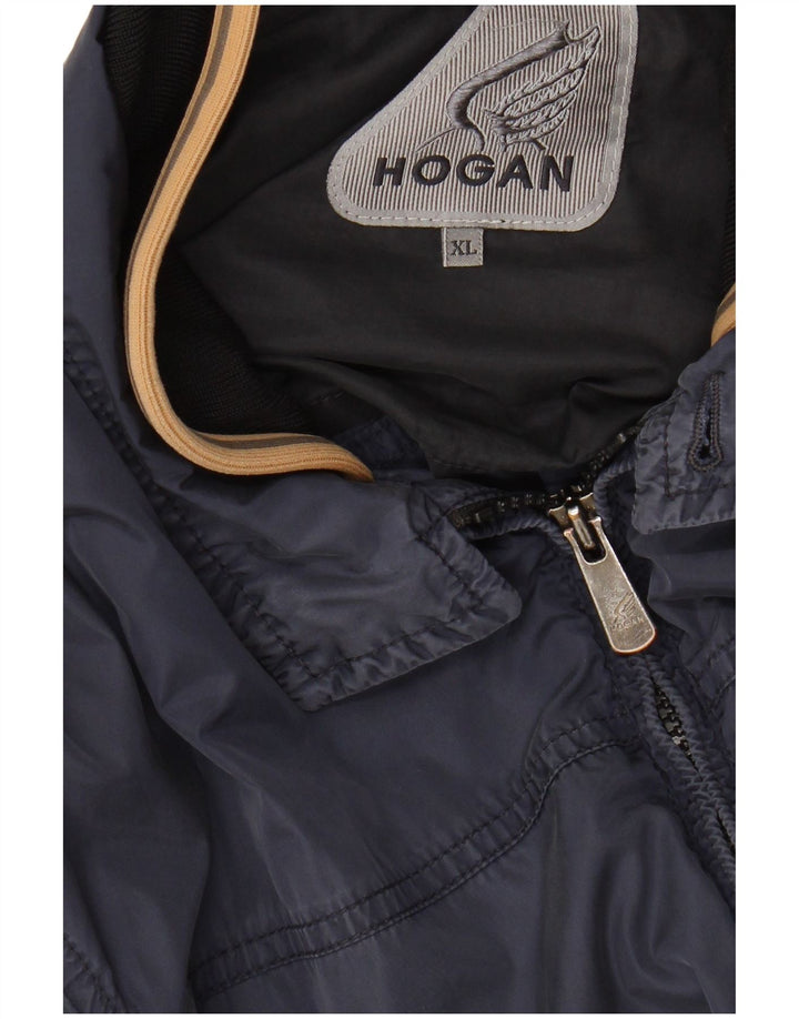 HOGAN Bomberjakke til mænd UK 42 XL Navy Blue