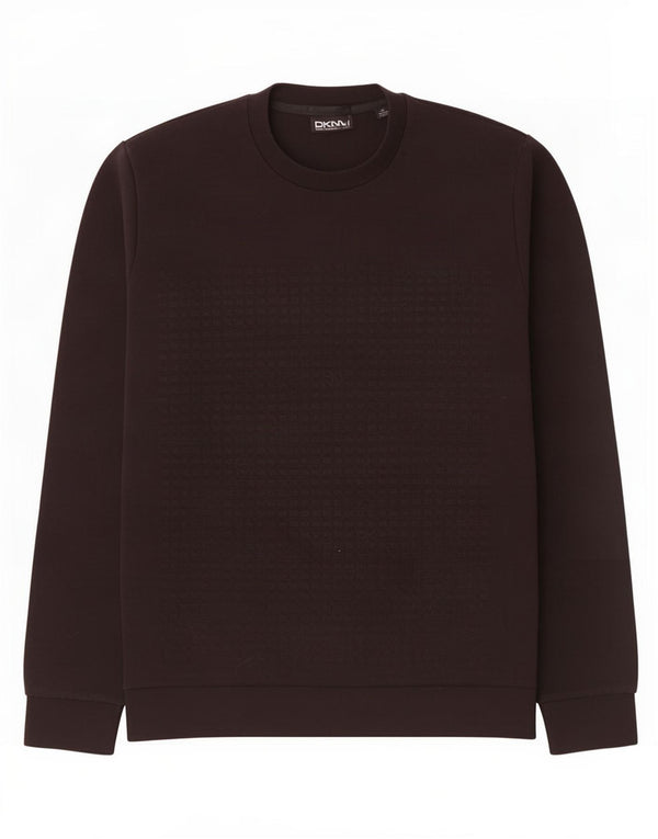 Dkny Herre Sweatshirt Jumper Medium Sort