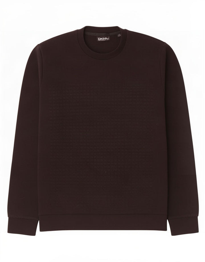 Dkny Herre Sweatshirt Jumper Medium Sort