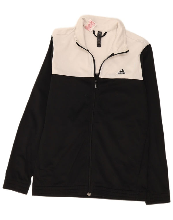 Adidas Træningsdragt Topjakke til drenge 13-14 år Sort Colourblock Polyester