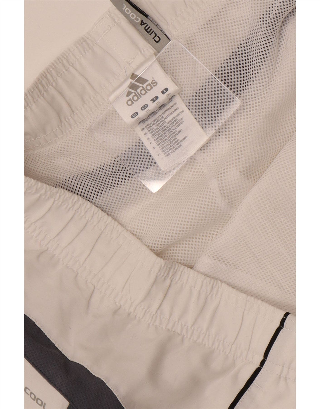 Adidas Herre Climacool Sport Shorts 2XL Hvid Polyester
