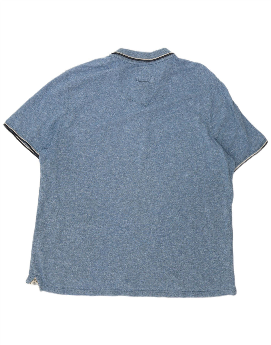 Fat Face Herre Polo Shirt 3XL Blå Stribet Bomuld