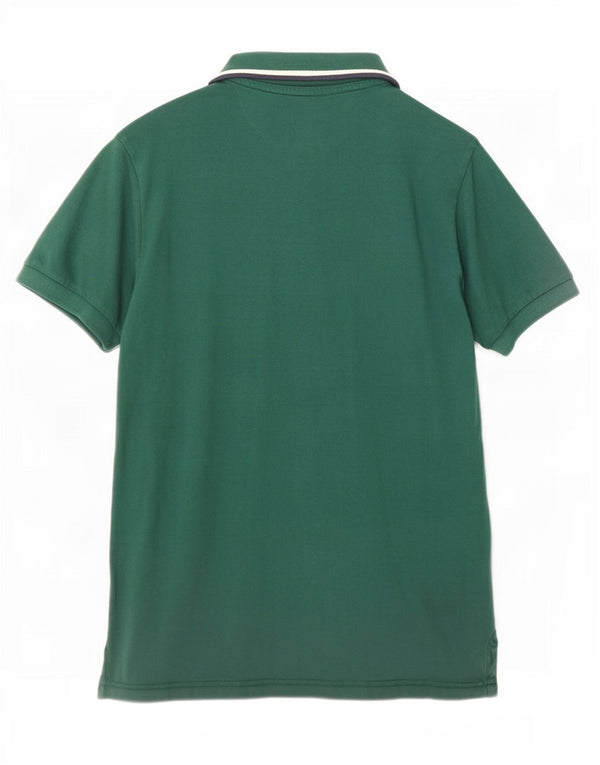 Napapijri Herre Geographic Polo Shirt XL Grøn Bomuld