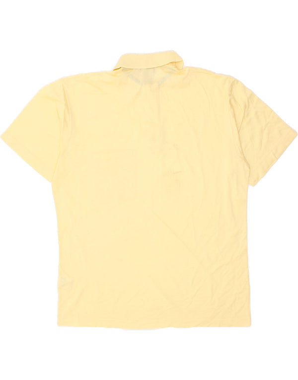 ERMENEGILDO ZEGNA Poloshirt til mænd IT 50 Medium Gul Bomuld