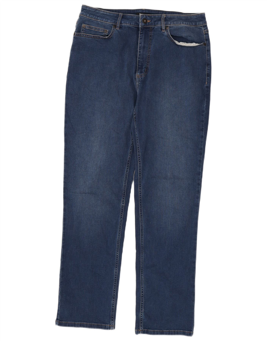 Rohan Straight Jeans til mænd W34 L30 blå bomuld