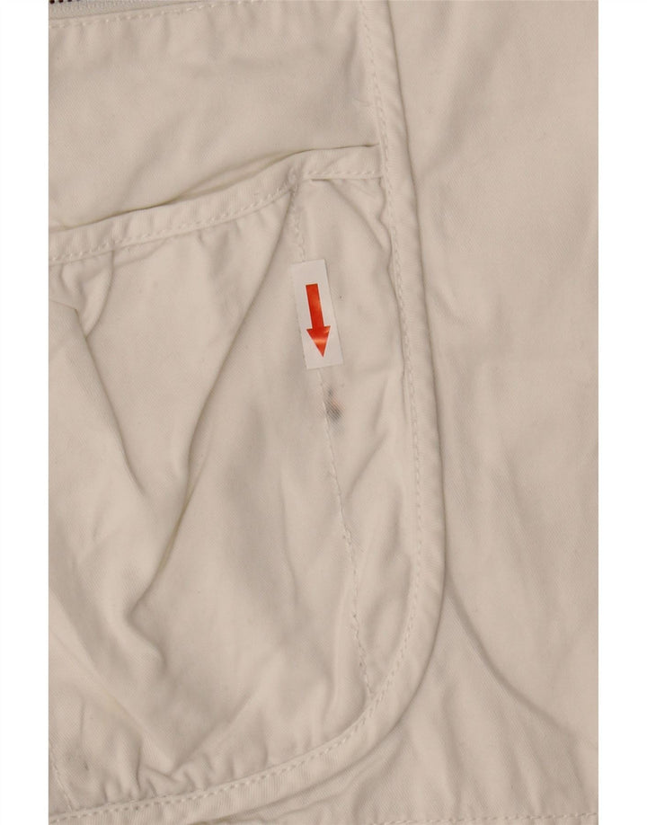 French Connection Herre Cargo Shorts W36 Large White Bomuld