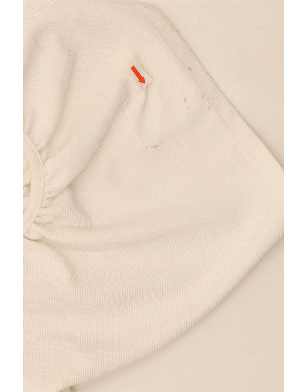 Zara Kvinder Off Shoulder Kjole UK 10 Small White