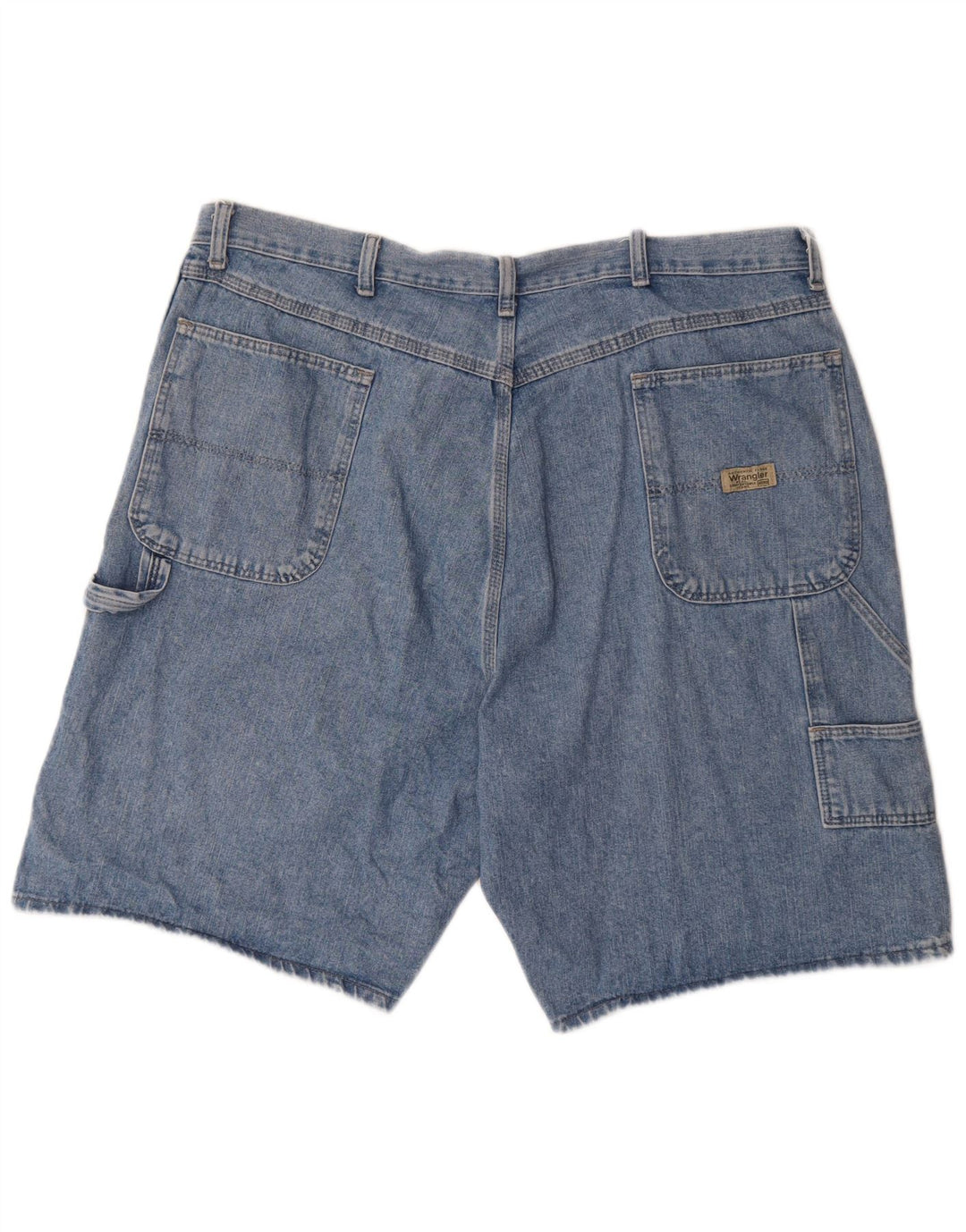 WRANGLER Herre Cargo Denim Shorts W40 XL Blå Bomuld