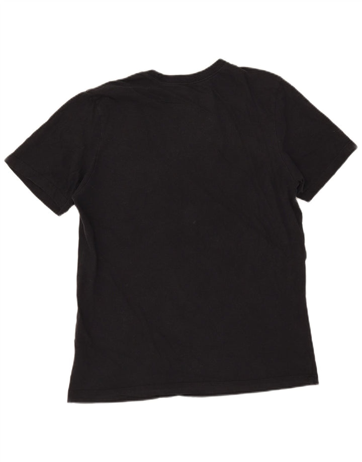 Nike Herre grafisk T-shirt Top Medium Sort Bomuld