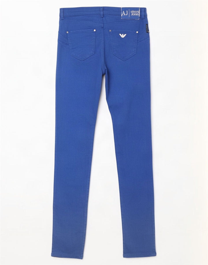 Armani Jeans Dame Push Up Slim Jeans W24 L28 Blå Modal