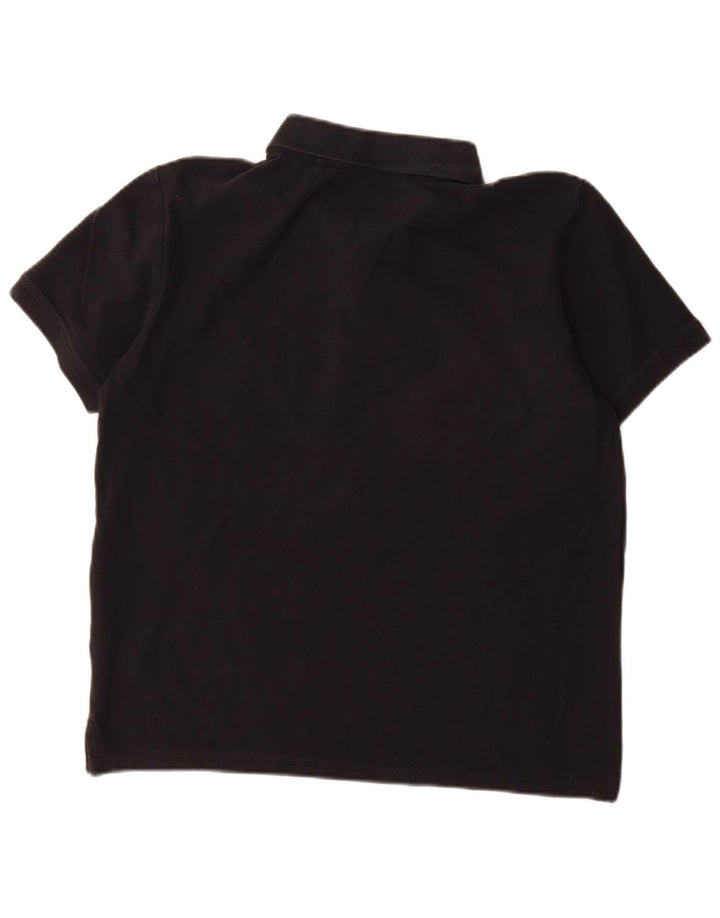 Mustang herre poloshirt Medium sort bomuld
