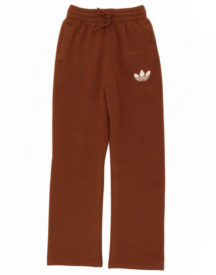 Adidas træningsbukser til kvinder UK 4/6 XS brun polyamid