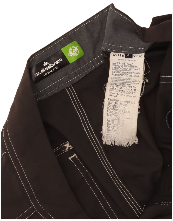 Quiksilver Herre grafiske svømmeshorts Medium Sort Polyester