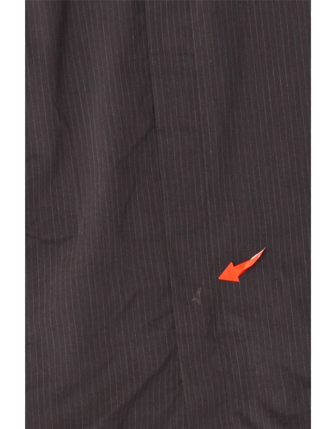 Trussardi herreskjorte str. 41 Medium Sort nålestribet bomuld