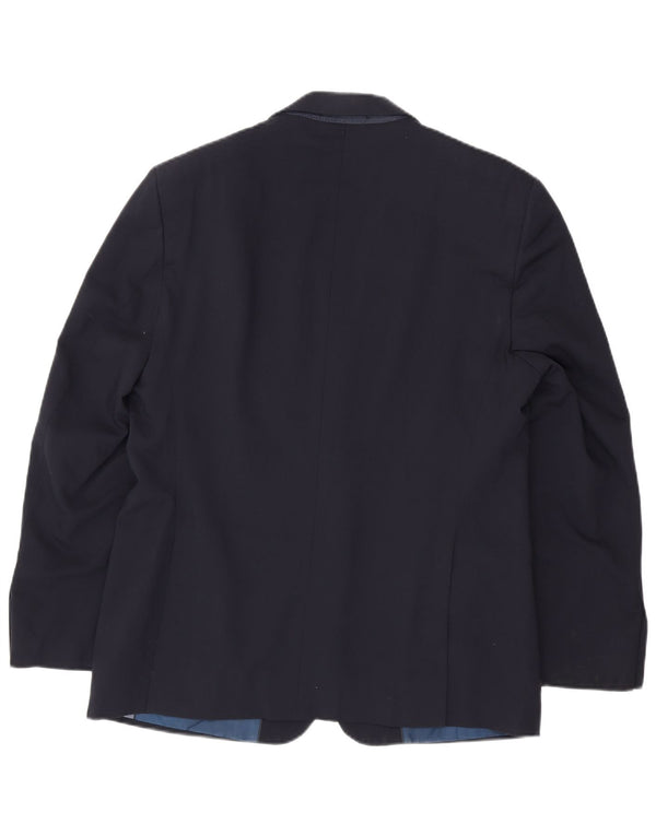 Marks & Spencer Herre 2-knaps blazerjakke UK 42 Large Navy Blue