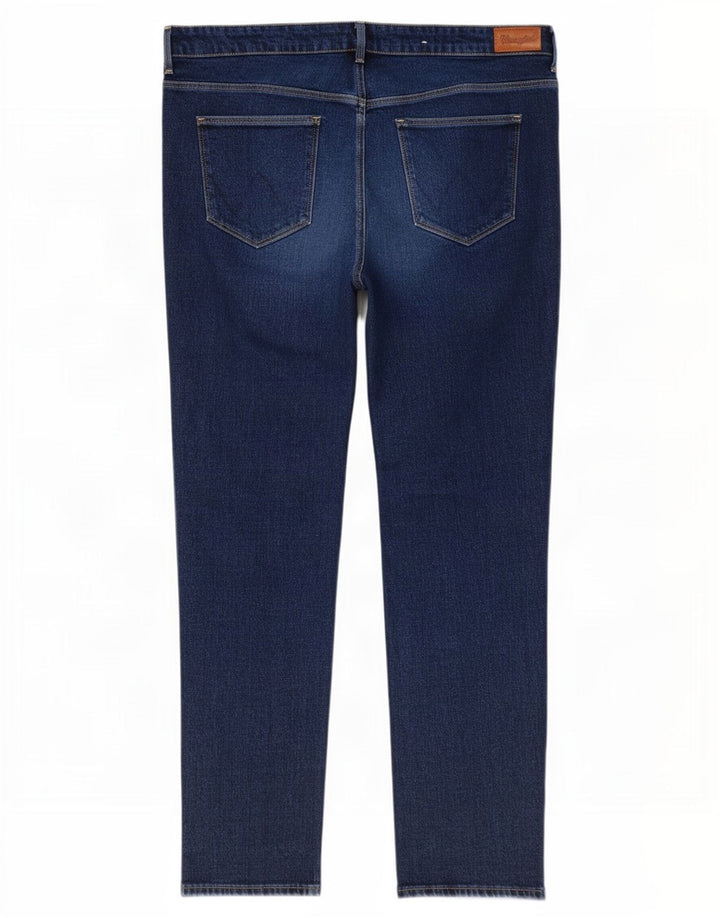 Marks & Spencer Lige jeans til kvinder W36 L32 Marineblå bomuld
