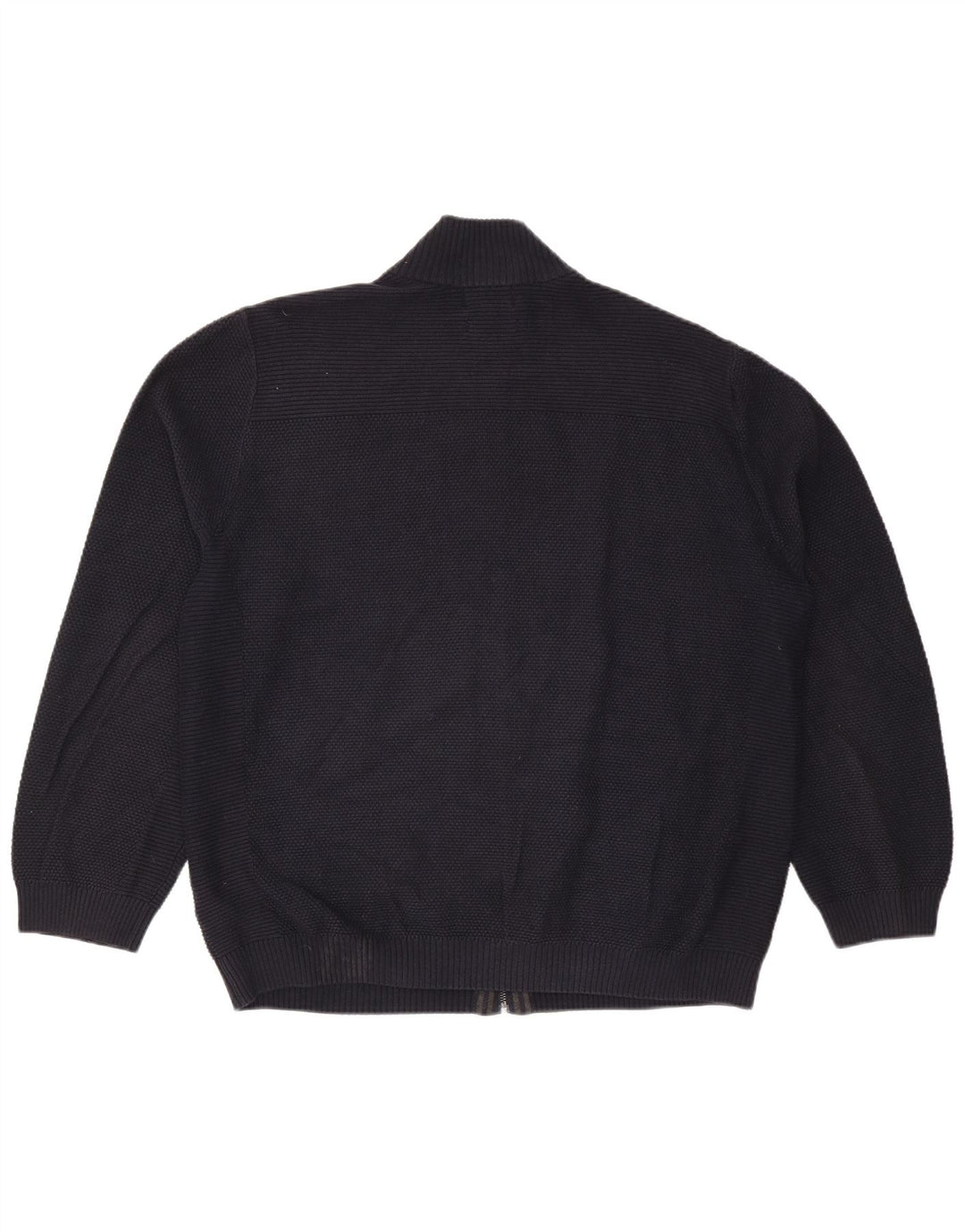 Marks & Spencer herre cardigan sweater 2XL marineblå bomuld